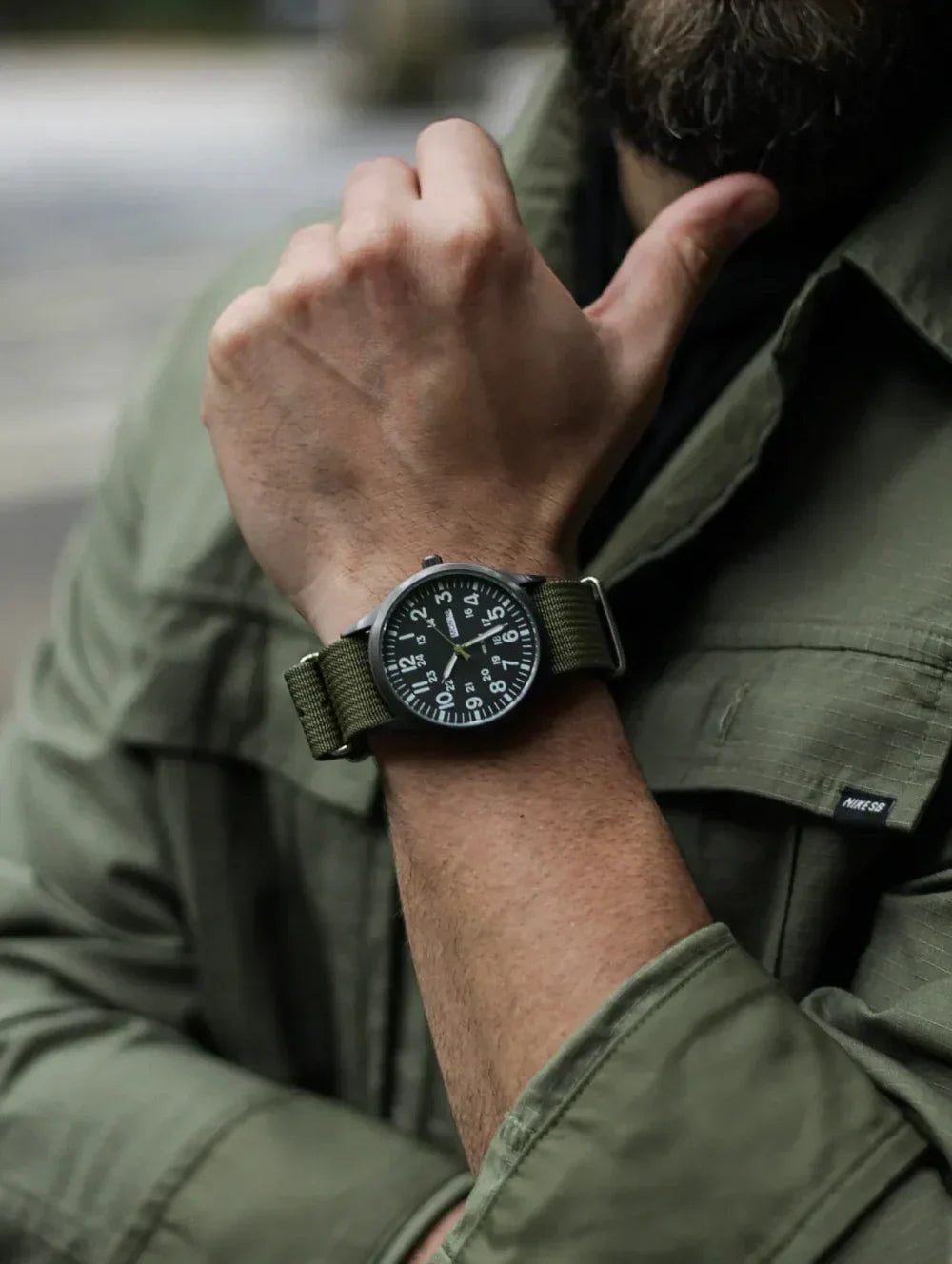 Nordhorne Sentinel Verdant field watch